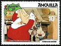 Anguilla - 1981 - Walt Disney - 10 ¢ - Multicolor - Walt Disney, Christmas - Scott 458 - 0